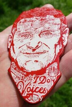 Rare Robin Williams Rip Art Pin /50 4 Mme Doubtfire Jumanji Aladdin Crochet Disney