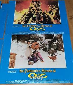 Retour À Oz Promotion Italienne Lobby Posters Ensemble De 7 Fairuza Balk Walt Disney