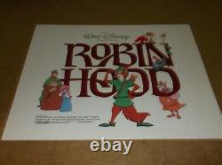 Robin Hood (1973)disney Film D'animation Ensemble Original De 8 Diff 11by14 Lobby Cards