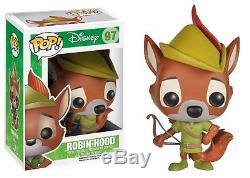 Robin Hood Pop! Figurine En Vinyle Disney # 97 Funko