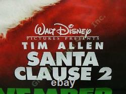 Santa Clause 2 Disney Original Movie Theater Promo Affiche De Noël Tim Allen