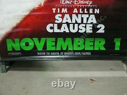 Santa Clause 2 Disney Original Movie Theater Promo Affiche De Noël Tim Allen