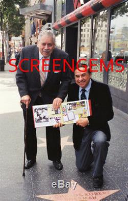 Sherman Brothers Photo Rare Signé Deux Compositeurs Walt Disney Chitty Bang Bang