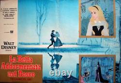 Sleeping Beauty Italien Fotobusta Affiches De Films X8 Walt Disney R1970