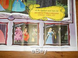 Sleeping Beauty (r1970) Affiche Du Film Original Feuille Disney 6 (77x77) # R70 / 124