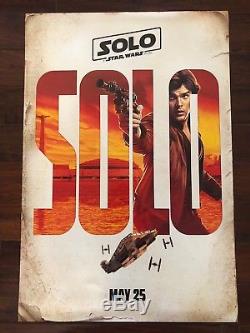 Solo A Star Wars Histoire Original Ds 27x40 Sept (6) Ensemble D'affiche De Cinéma Disney Dmr