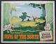 Song Of The Animation South Disney Brer Fox Bear & Tar Baby 1946 Carte Hall # 3