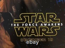 Star Wars Force Réveil Episode VII Disney D23 Expo Affiche De Cinéma Originale 2015