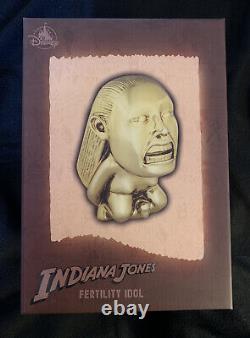 Statue de singe Indiana Jones de Disney en forme d'idole de la fertilité, issu du film Les Aventuriers de l'Arche perdue