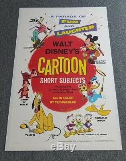 Sujets De Dessins Animés De Walt Disney En 1971, Une Feuille De Film