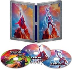 THOR AMOUR ET TONNERRE STEELBOOK 4K Ultra HD 3D Blu-ray Avengers Walt Disney