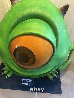 Taille De Vie Disney Pixar Monsters Inc Mike Wazowski Statue Rare De Taille Pleine Prop