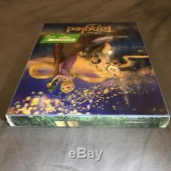 Tangled 3d + 2d Steelbook Blu-ray Kimchidvd Slip Lenticulaire Exclusif 537 Disney