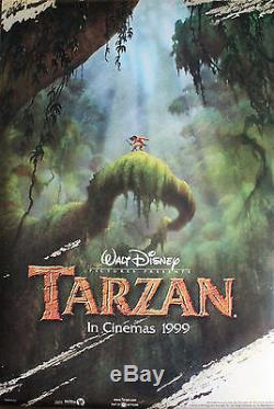 Tarzan Original Us Advance Une Affiche De Feuille De Disney