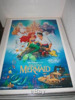 The Little Mermaid Disney (1989) Affiche De Film Originale 27x41 Ds (468)
