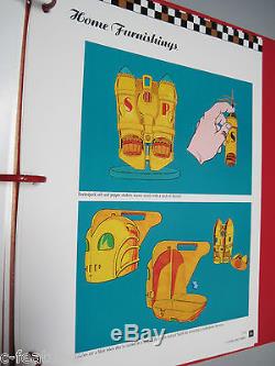 The Rocketeer 1992 Disney Merchandising Style Guide Classeur Dave Stevens Rare