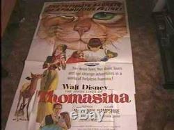 Thomasina 41x81 Movie Poster'64 Disney Vintage Cat