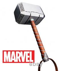 Thor Mjolnir Hammer, 11 Metal, Light-up Base, Marvel Avengers, Disney Legends
