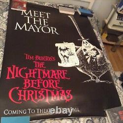 Tim Burton Nightmare Avant Christmas Tous 4 1993