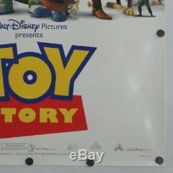 Toy Story 1995 Disney Pixar Double Sided Originale Affiche Du Film 27 X 40