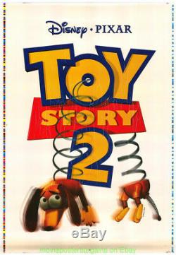 Toy Story 2 Affiche Du Film Très Rare Fenêtre Une Feuille Cling Set Disney Animation