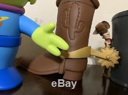 Toy Story 4 Pack De Films Cinemex Disney Pixar Woody 4 Seaux De Maïs Soufflé + 2 Tasses Nouveau