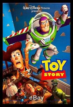 Toy Story Cinemasterpieces Original Ds Nm-m Pixar Disney Affiche 1995 Film