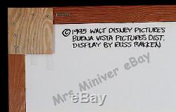 Toy Story & Goofy Film Art Original! Afficheurs De Posters 3-d Disney World Park