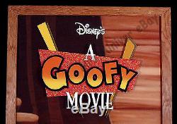 Toy Story & Goofy Film Art Original! Afficheurs De Posters 3-d Disney World Park