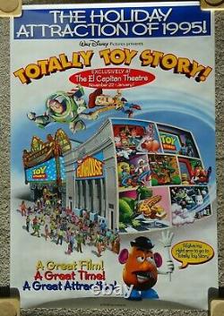 Toy Story totalement Disney El Capitan exclusif SS enroulé officiel US One Sheet