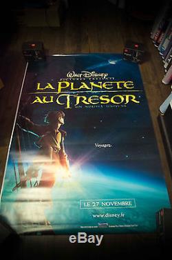 Treasure Planet B Abribus Walt Disney 4x6 Pieds Affiche De Film Originale 2002