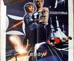 Tron 1sh Film Poster Argentina 1982 Walt Disney Sci-fi Jeff Bridges