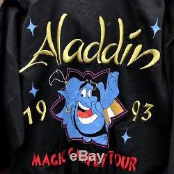 Veste Vintage Vintage De Disney Aladdin, Magical Carpet Tour 1993, Nouvelle Robin Williams