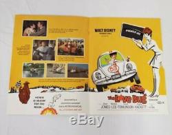 Vintage 1968 Le Love Bug Disney 11x17 Industrie Spinning Annonce D'affiche Livre