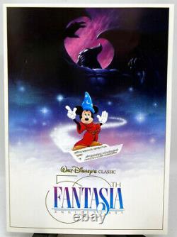 Vintage 1990 Walt Disney Fantasia 50e Anniversaire Billet De Projection Avant La Libération