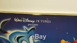 Vintage 1992 Aladdin Disney Une Feuille Affiche Du Film Non Utilisée Robin Williams