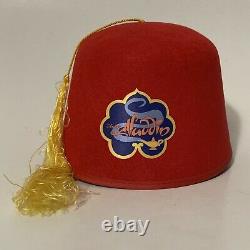 Vintage 1992 Disney Aladdin Fez Hat Movie Promo Only Genie Lamp Logo New Nos 90s