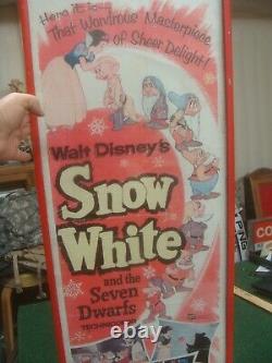 Vintage Blanche-neige - The Seven Dwarfs 1958 Poster Walt Disney Classic R58/1