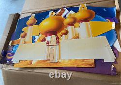 Vintage Disney 1992 Aladin Video Store Movie Cardboard Standee Floor Display