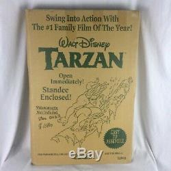 Vintage Disney Tarzan Film Display Standee 1999 Video Store E2893 Vhs Jungle