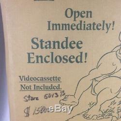 Vintage Disney Tarzan Film Display Standee 1999 Video Store E2893 Vhs Jungle