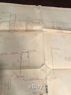 Vintage Walt Disney Frankenstein Et Le Whiz Kids Blueprints Rare