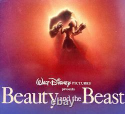 Vtg 1991 Disney La Belle et la Bête Paige O'Hara Robby Benson Jesse Corti FYC