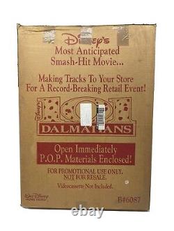 Vtg Original 101 Dalmations-disney Movie Standee En Box Original Boutique Promo