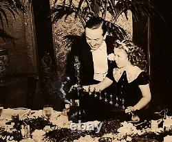 Walt Disney 1939 Academy Award Photo Shirley Temple Blanche Neige Antique Original