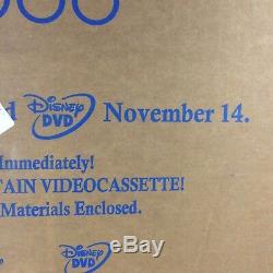 Walt Disney Fantasia 2000 Movie Standee Display Vidéo Store Mickey Mouse Nouveau