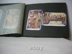 Walt Disney Snow White Original Postcard Album Contient 24 Cartes Valentines