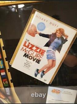 Walt Disney The Lizzie Mcguire Movie Props Coa Sign Disney Collectibles