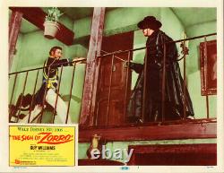 Walt Disney's Sign Of Zorro Original Lobby Card 1960 # 1 Guy Williams