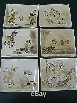 Walt Disney (trois Caballeros) Orig, Vintage 1944 Animations Galerie Photo (wow)